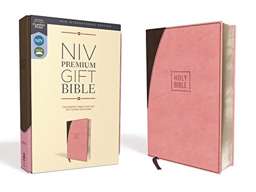 Holy Bible: New International Version, Pink/Chocolate Leathersoft: The Perfect Bible For Any Gift-Giving Occasion