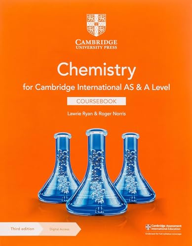 Cambridge International As & A Level Chemistry. Coursebook With Cambridge Elevate Edition. Per Le Scuole Superiori. Con E-Book. Con Espansione Online