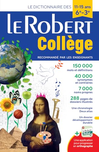 Le Robert Collège: Monolingual French Dictionary For College Students