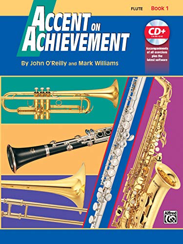 Accent On Achievement, Bk 1: Flute, Book & Cd [Lingua Inglese]