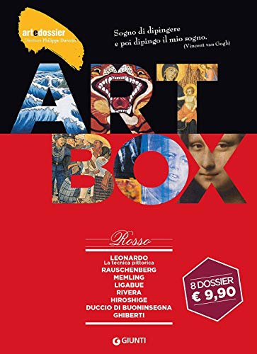 Dossier D'Art. Box Rosso: Leonardo. La Tecnica Pittorica-Rauschenberg-Memling-Ligabue-Rivera-Hiroshige-Duccio Di Buoninsegna-Ghiberti. Ediz. Illustrat