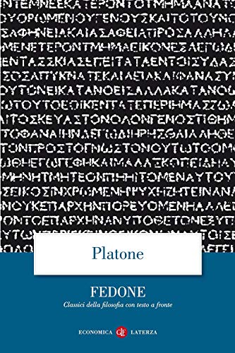 Fedone. Testo Greco A Fronte