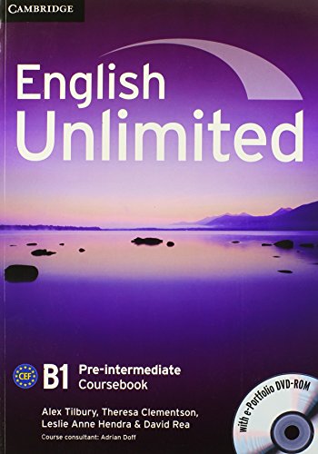 English Unlimited. Level B1 Coursebook With E-Portfolio