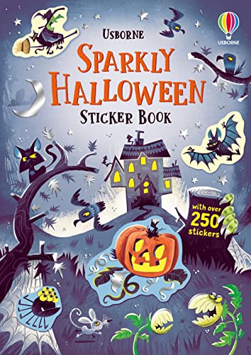 Sparkly Halloween Sticker Book (Sparkly Sticker Books): A Halloween Book For Kids