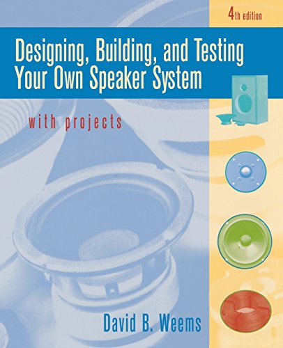 Designing, Building, And Testing Your Own Speaker System With Projects [Lingua Inglese]