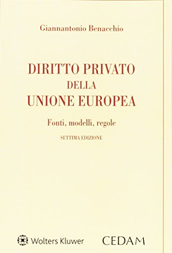 Diritto Privato Della Unione Europea