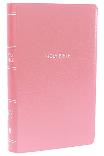 The Holy Bible: New King James Version, Pink Leatherflex, Gift & Award Bible: Red Letter Edition