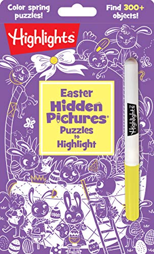 Easter Hidden Pictures Puzzles To Highlight: 300+ Hidden Bunnies, Chicks, Flowers, Easter Eggs And More, Easter Activity Book For Kids