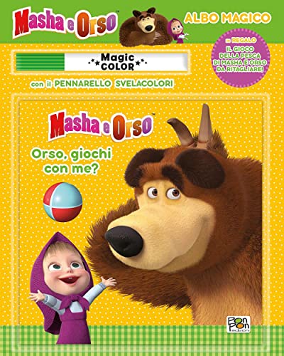 Orso, Giochi Con Me? Masha E Orso. Albo Magico. Ediz. A Colori. Con Pennarello Svelacolori