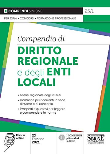Compendio Di Diritto Regionale E Degli Enti Locali