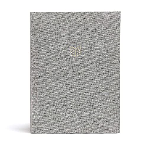 She Reads Truth Bible: Christian Standard, Gray Linen