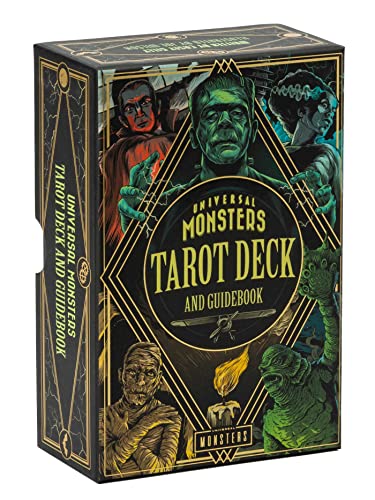 Universal Monsters Tarot Deck And Guidebook