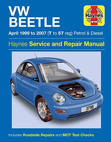 Vw Beetle Petrol & Diesel (Apr 99 - 07) Haynes Repair Manual