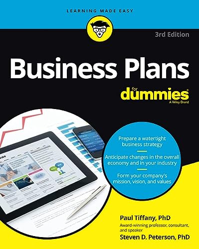 Business Plans For Dummies, 3Rd Edition