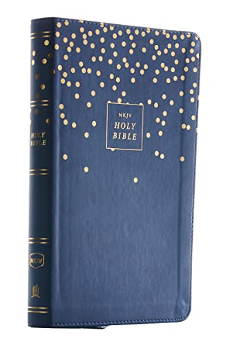 Holy Bible: Nkjv, Thinline Youth Blue, Red Letter Comfort Print: Holy Bible, New King James Version