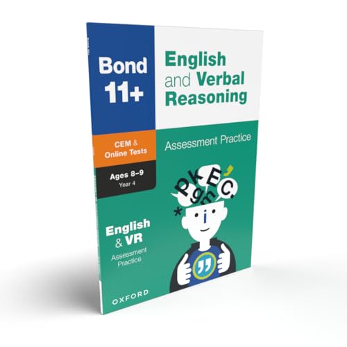 Bond 11+ Cem English & Verbal Reasoning Assessment Papers 8-9 Years