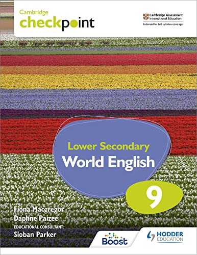 Cambridge Checkpoint Lower Secondary World English, Stage 9: For English As A Second Language