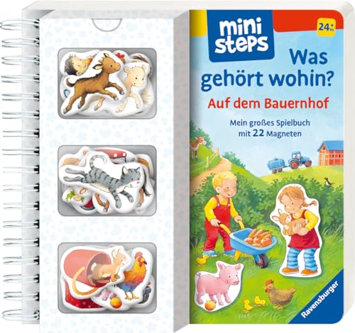 Was Gehört Wohin? Auf Dem Bauernhof: Mein Großes Spielbuch Mit 22 Magneten. Ab 24 Monaten