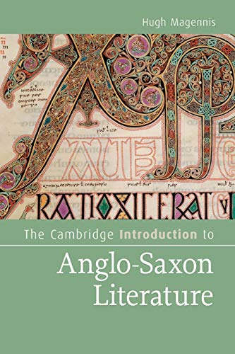 The Cambridge Introduction To Anglo-Saxon Literature