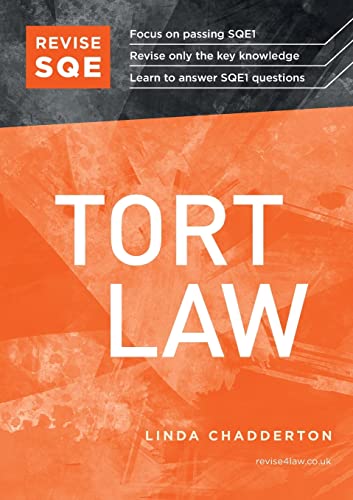 Revise Sqe Tort Law: Sqe1 Revision Guide