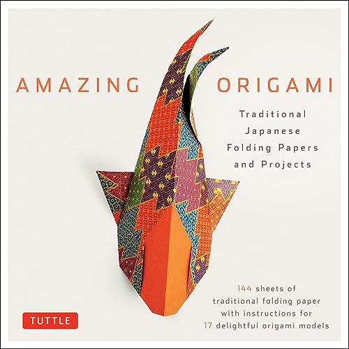 Amazing Origami: Traditional Japanese Folding Papers And Projects: Traditional Japanese Folding Papers And Projects [144 Origami Papers With Book, 17 