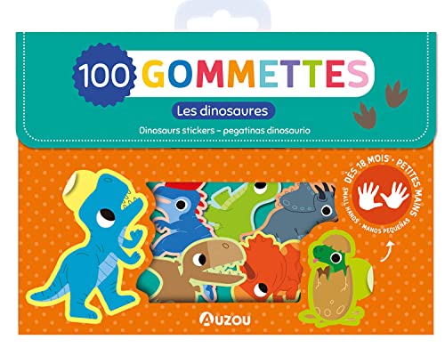 Les Dinosaures: 100 Gommettes