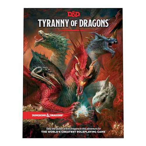 Tyranny Of Dragons (D&D Adventure Book – Combines Hoard Of The Dragon Queen + The Rise Of Tiamat) (Versione Inglese)