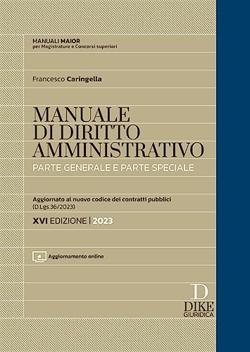 Manuale Di Diritto Amministrativo. Parte Generale E Parte Speciale. Con Aggiornamento Online