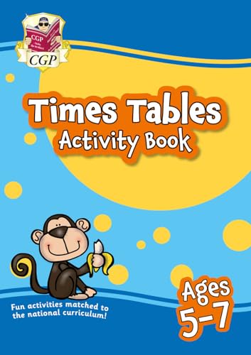 Times Tables Activity Book For Ages 5-7