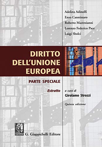 Diritto Dell'Unione Europea. Parte Speciale