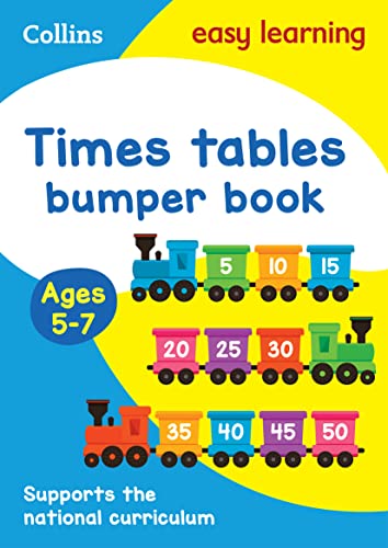 Times Tables Bumper Book Ages 5-7: Ideal For Home Learning