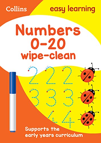 Numbers 0-20 Age 3-5 Wipe Clean Activity Book: Ideal For Home Learning: The Ideal Home Learning Resource Packed With Number Writing And Early Childhoo