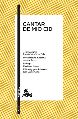 Cantar Del Mío Cid [Lingua Spagnola]