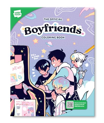The Official Boyfriends. Coloring Book: 46 Original Illustrations To Color And Enjoy