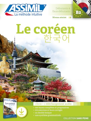Le Coréen. Con File Audio Per Il Download: Pack Avec Un Livre + 1 Téléchargement Audio Mp3