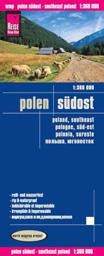 Reise Know-How Landkarte Polen, Südost 1 : 360.000
