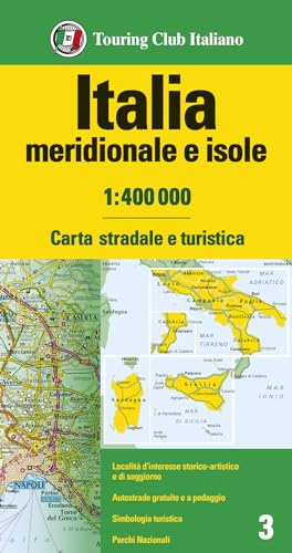 Italia Meridionale E Isole 1:400.000. Carta Stradale E Turistica: 3