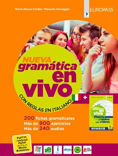 Nueva Gramática En Vivo. Con Reglas En Español E Mapas Y Tablas. Per Le Scuole Superiori. Con E-Book. Con Espansione Online