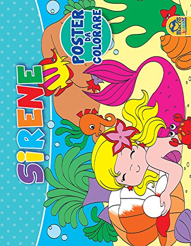 Sirene. Poster Da Colorare