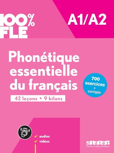 100% Fle - Phonétique Essentielle Du Français A1/A2 - Livre + Didierfle.App