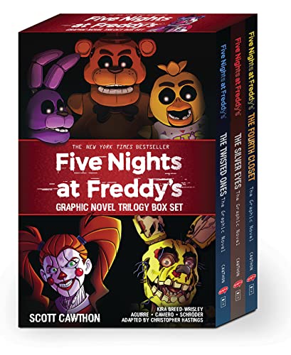 Five Nights At Freddy'S Graphic Novel Trilogy Box Set: The Fourth Closet / The Twisted Ones / The Silver Eyes: 1-3