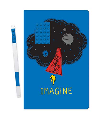 Iq Giocattolo Lego Cancelleria - Quaderno Imagine Con Penna