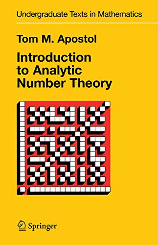 Introduction To Analytic Number Theory