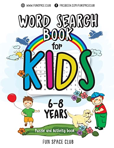 Word Search Books For Kids 6-8: Word Search Puzzles For Kids Activities Workbooks Age 6 7 8 Year Olds: Volume 2