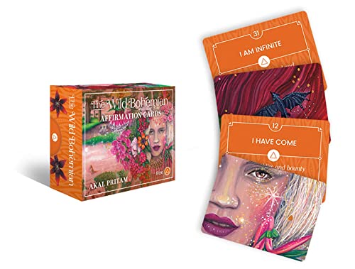 Wild Bohemian: 40 Full-Color Affirmation Cards