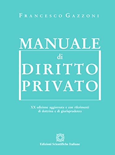 Manuale Di Diritto Privato