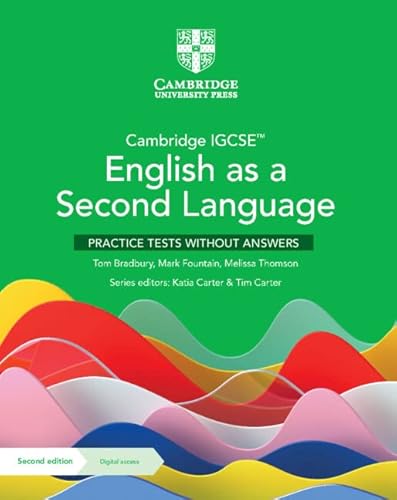 Cambridge Igcse English As A Second Language. Practice Tests. Without Answers. Per Le Scuole Superiori. Con Espansione Online