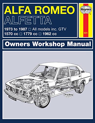 Alfa Romeo Alfetta All Models Owners Workshop Manual: 1973-87
