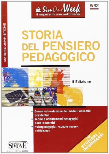 Storia Del Pensiero Pedagogico