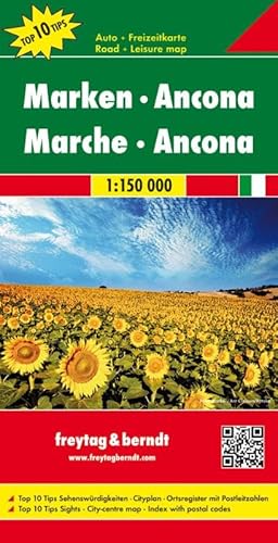Marche. Ancona 1:150.000: Toeristische Wegenkaart 1:150 000: 0623